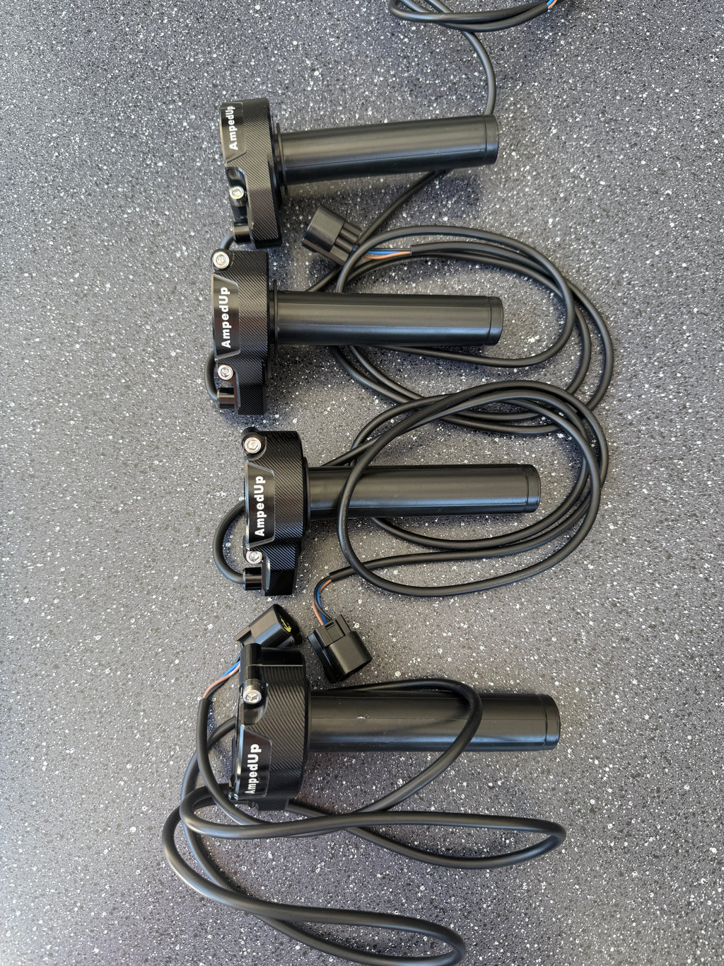 Custom Lasered AmpedUp Premium Full Twist Throttle