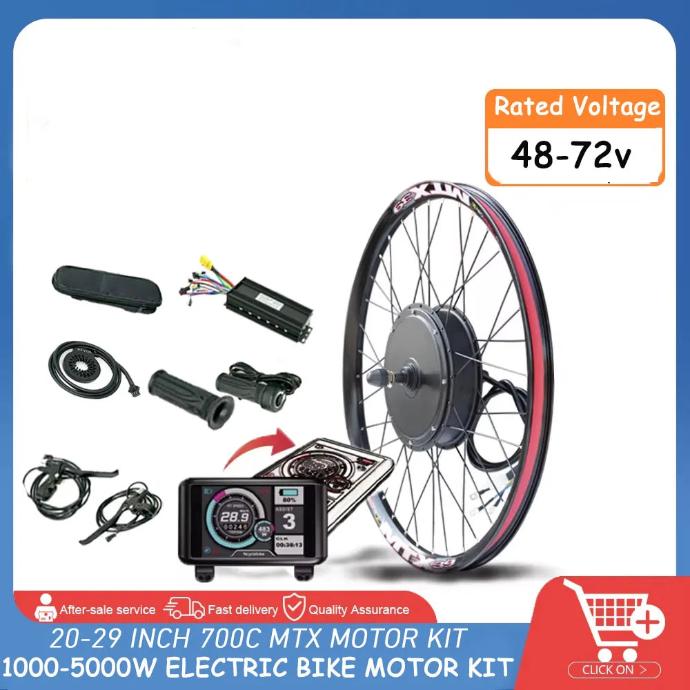 1000W/1500W/2000W/3000W/5000W E Bike Conversion Kit - Ukc1/Sw900