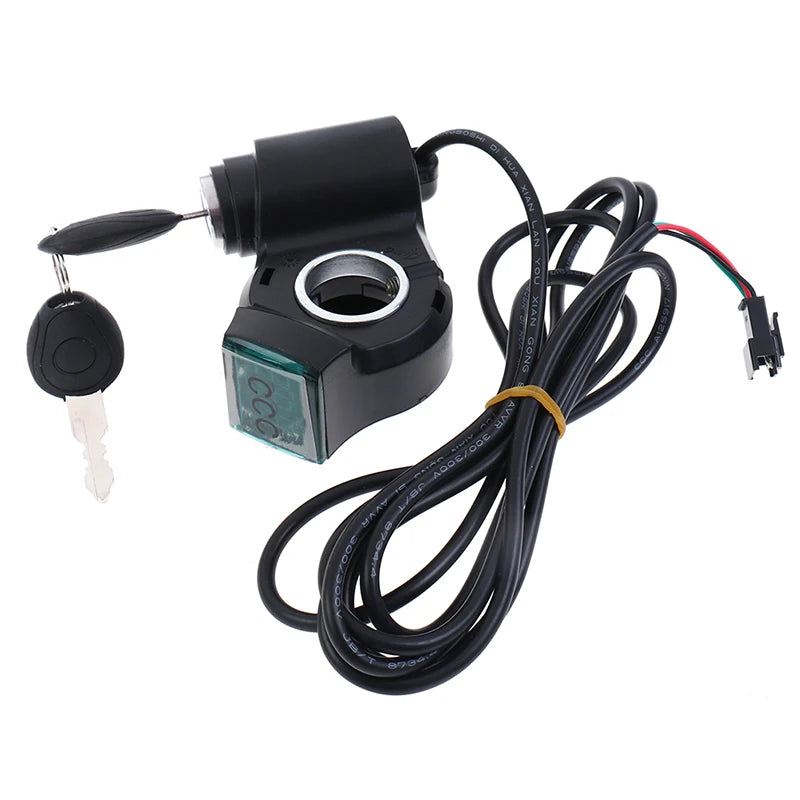 Key Ignition with Voltmeter