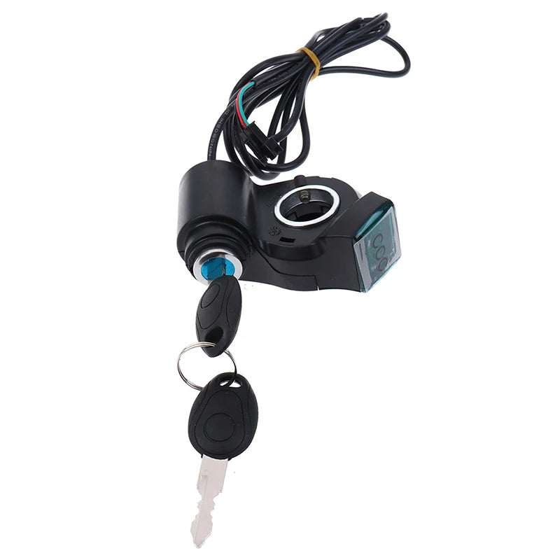 Key Ignition with Voltmeter