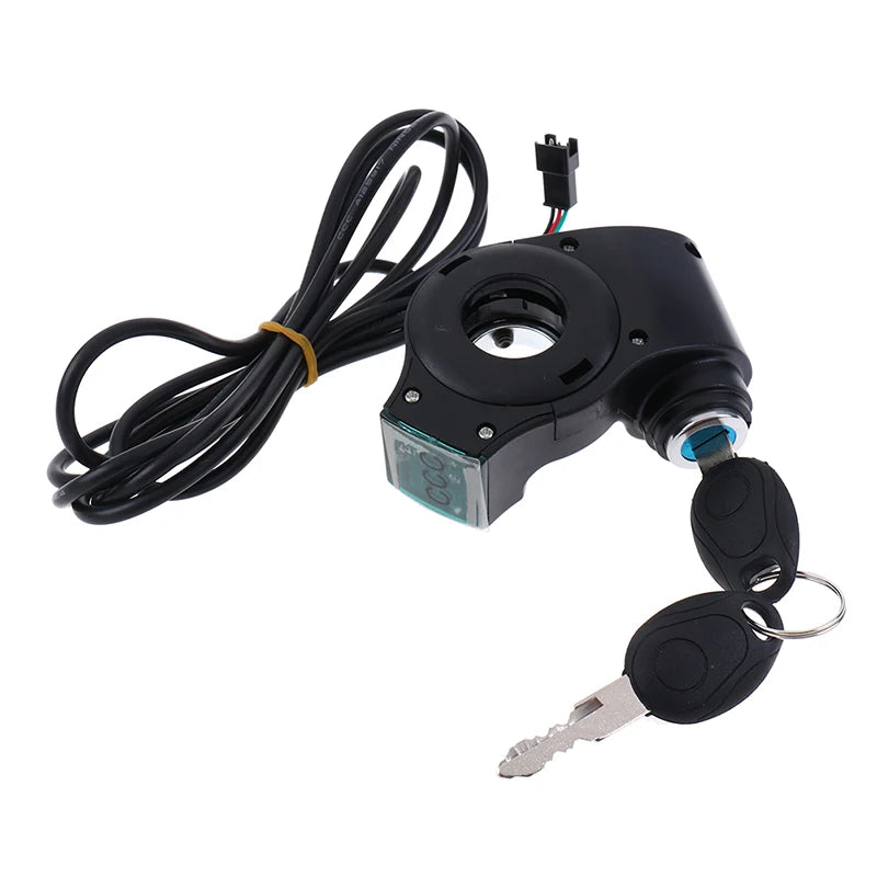Key Ignition with Voltmeter