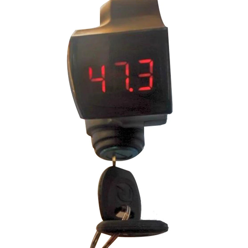 Key Ignition with Voltmeter