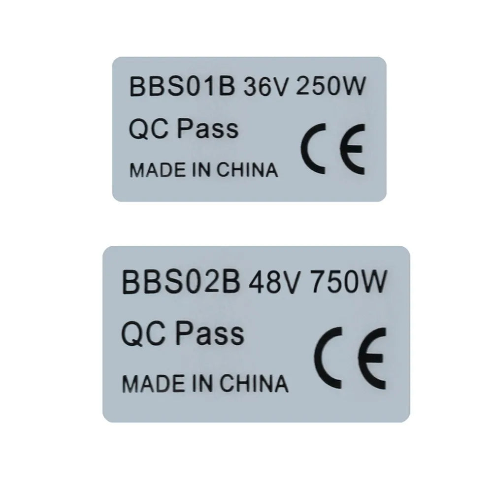 Legal E Bike Sticker Set